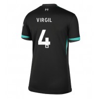 Liverpool Virgil van Dijk #4 Bortatröja Dam 2024-25 Kortärmad